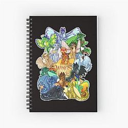 Wings of Fire Spiral Notebook