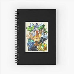 Wings of Fire Spiral Notebook