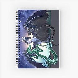 Wings of Fire - Legends of Darkstalker and Clearsight, Fathom Spiral Notebook