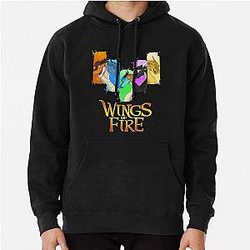 Cool Wings of Fire Dragon Beautiful Art Pullover Hoodie