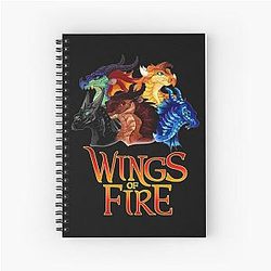 Wings of Fire Spiral Notebook