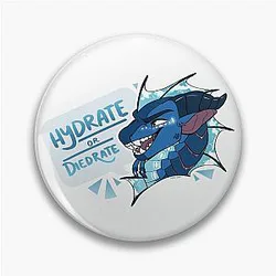 Hydrate or Tsunami Wings of Fire Pin