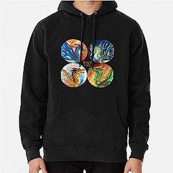Wings of Fire Heroes of the Lost Continent Pullover Hoodie