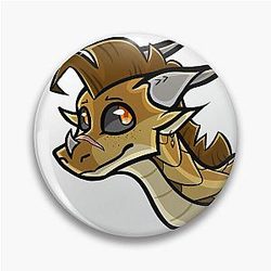 Qibli from Wings of Fire Pin
