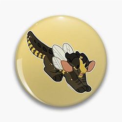 Bumblebee Wings of Fire Pin