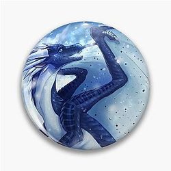 Wings of Fire Whiteout Pin