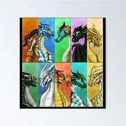 Wings of Fire Dragonets Poster
