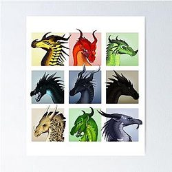 Wings of Fire Bad Guys Poster
