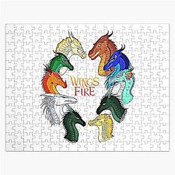 Wings of Fire T-Shirt Retro Novel Art Gift Jigsaw Puzzle for Fan