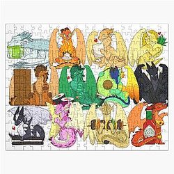 Wings of Fire Chibis Jigsaw Puzzle