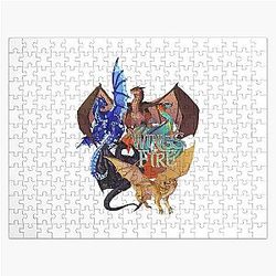 Glory Fantasy Rainwing Wings of Fire Cute Fans Jigsaw Puzzle