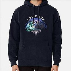 Wings of Fire Legends Fathom Darkstalker Clearsight Pullover Hoodie