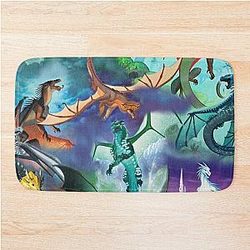 Wings of Fire All Dragon Series Bath Mat