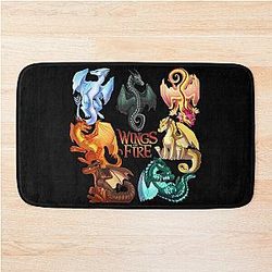 Wings of Fire: Moonwatcher, Winter, Qibli, Peril, Turtle, Umber, Kinkajou
