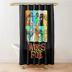 Wings of Fire All Men Women Kids Shower Curtain