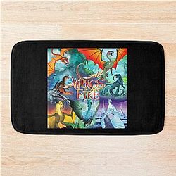 Wings of Fire Dragon Beautiful Art Bath Mat