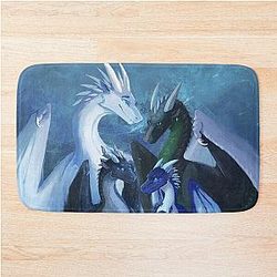 Arctic Foeslayer Whiteout Family Wings of Fire Bath Mat