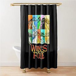 Wings of Fire Men Women Kids Shower Curtain