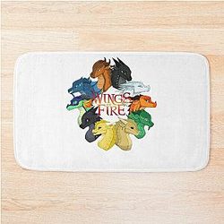 Glory Wings of Fire Rain Wing Gifts for Bath Mat