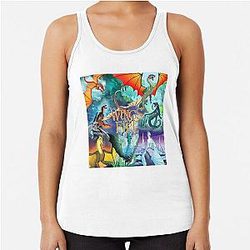 Wings Of Fire All Racerback Tank Top