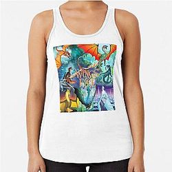 Wings of Fire All Dragon Series Racerback Tank Top