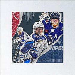 Winnipeg Hockey Team Squad Poster