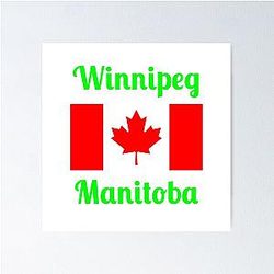Winnipeg Manitoba Canada - Stylish Posters