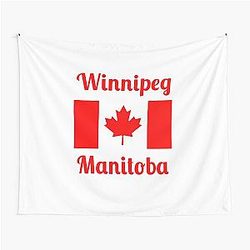 Winnipeg Manitoba, Canada - Stylish Prints Tapestry