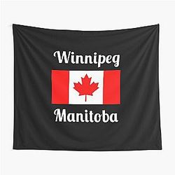 Winnipeg Manitoba - Stylish Prints Tapestry