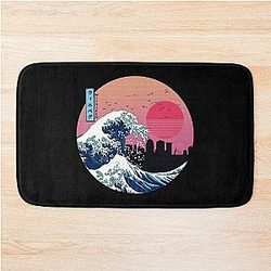 Winnipeg Wave Retro Bath Mat