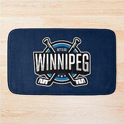 Winnipeg Emblem Bath Mat