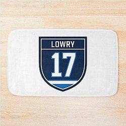 Adam Lowry Winnipeg emblem Bath Mat