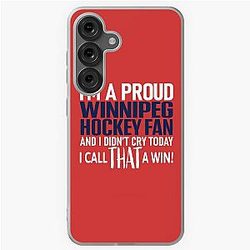 Proud Winnipeg Hockey Fan Didn't Cry Samsung Case