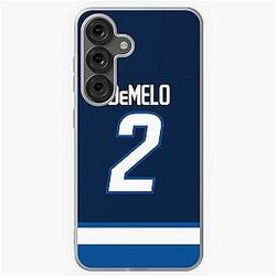 Winnipeg Jets Dylan DeMelo Home Jersey Phone Case for Samsung Galaxy