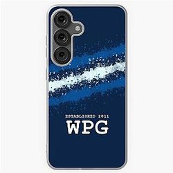 Winnipeg Blue Hockey Phone Case for Samsung Galaxy Soft Case