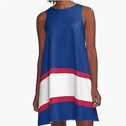 Winnipeg Away A-Line Dress