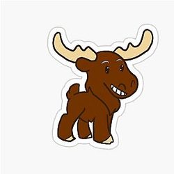 Winnipeg Cute Mascot Sticker