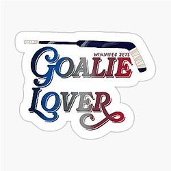 Goalie Lover Winnipeg Hockey Sticker