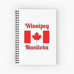 Winnipeg, Manitoba (Canada) - Stylish Noteboo</k 
(set to -)

Corrected answer:
Winnipeg, Manitoba (Canada) - Stylish Notebook