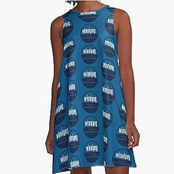 Winnipeg Hockey A-Line Dress