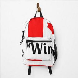 Winnipeg, Manitoba (Canada) -  Stylish Print, Backpack