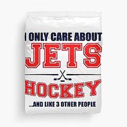 Winnipeg Jets Duvet Cover