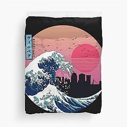 Winnipeg Kanagawa Wave Duvet Cover