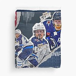 Winnipeg Hockey Team Design Duvet Cover