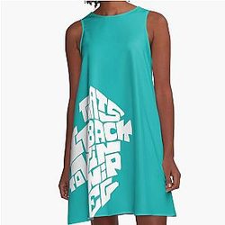 Back to Winnipeg A Line Dress