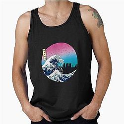 Winnipeg Kanagawa Wave Tank Top