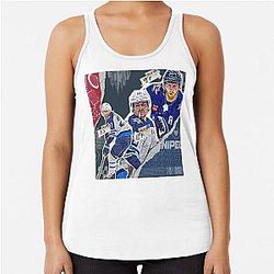 Winnipeg Hockey Team Design Racerback Tank Top