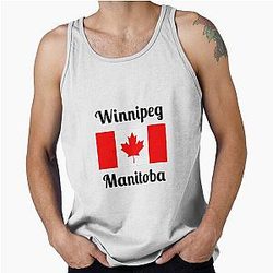 Winnipeg, Manitoba Canada - Stylish Prints Tank Top