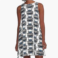 Winnipeg A-Line Dress