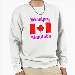 Winnipeg Manitoba Canada - Stylish Pullover Sweatshirt